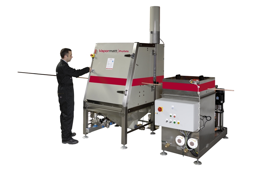 How to improve wire preparation with wet blasting Vapormatt